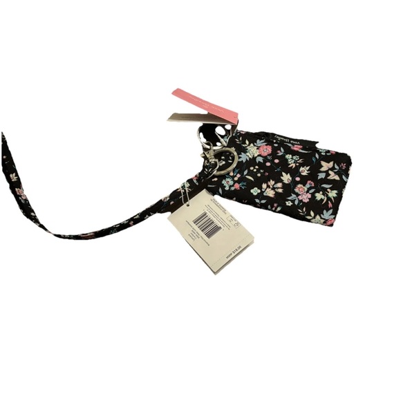 Brand New Vera Bradley Botanical Ditsy RFID Zip ID Case with Lanyard - Picture 3 of 5